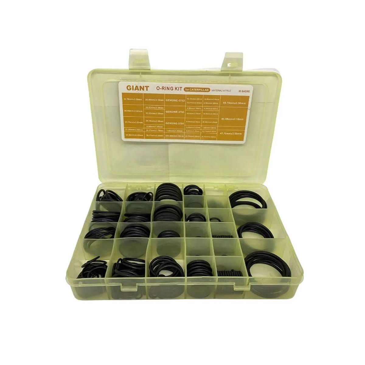 Kit Aneis Oring Vedação Giant Escavadeira Caterpillar