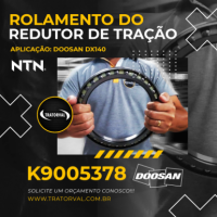 Rolamento do Redutor de Tração para Escavadeiras Doosan