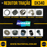 Redutor de Tração para Escavadeiras Doosan DX340