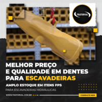 Distribuidor Materiais Desgastes FPS Unhas Dentes Escavadeiras