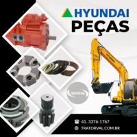 Distribuidor de Peças para Escavadeiras Hidraulicas Hyundai 