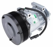 Ar Condicionado Compressor Pa Carregadeira Case 521D 621D