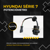 Potenciômetro para Escavadeiras da Hyundai Serie 7