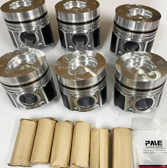 Pistão 65.02501-0416 Motor DB58 Escavadeiras Doosan