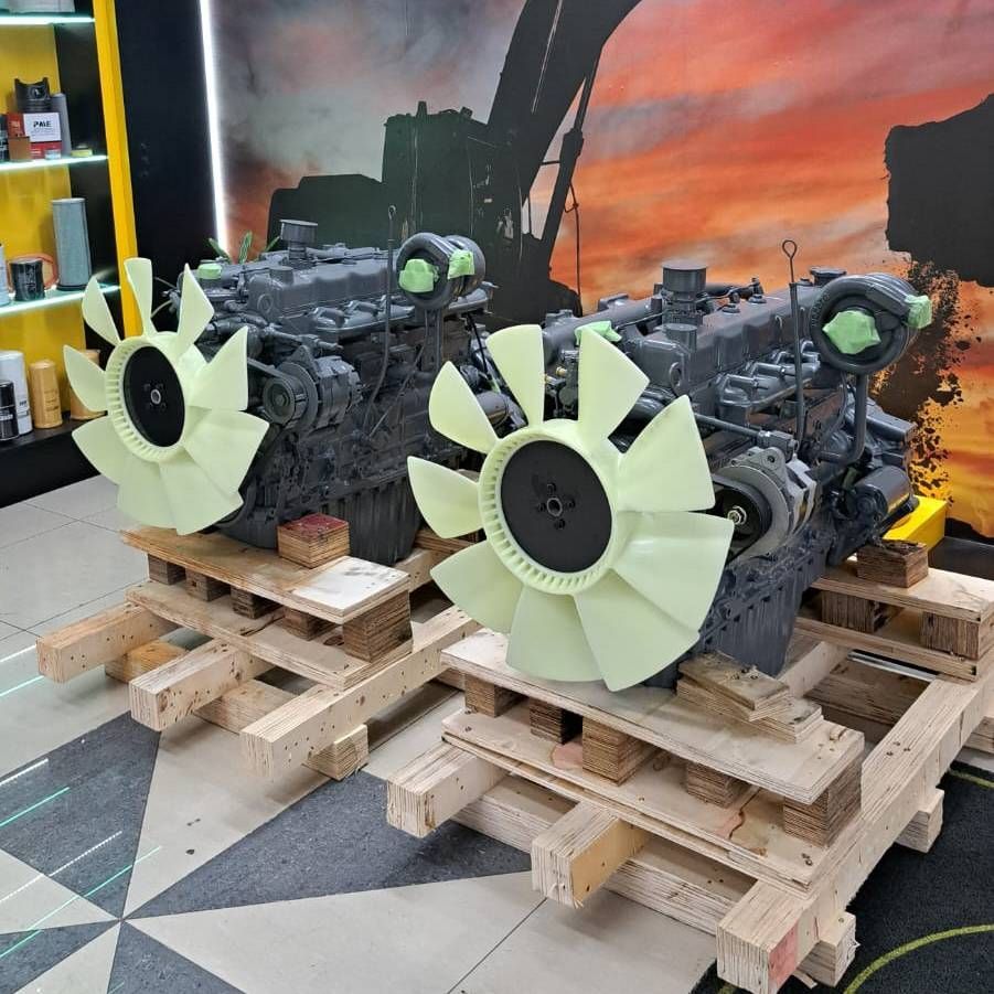 Motor Diesel DE08TIS Completo Escavadeira Doosan DX300